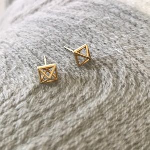 Fun geometric earrings